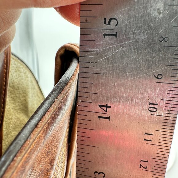 Durango Men Size 8D Brown Leather FullQuill Embroidered Ostrich Cowboy Boot - Picture 11 of 14